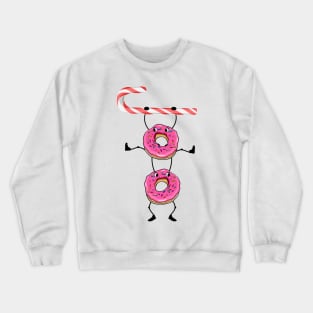 Hanging donuts Crewneck Sweatshirt